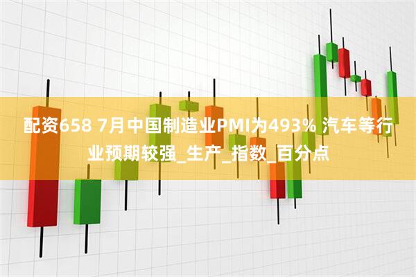 配资658 7月中国制造业PMI为493% 汽车等行业预期较强_生产_指数_百分点